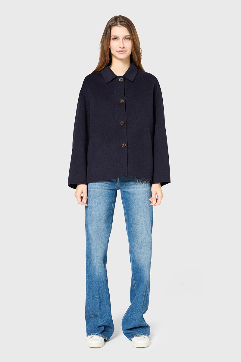 BAPTISTE - Укороченное пальто из шерсти