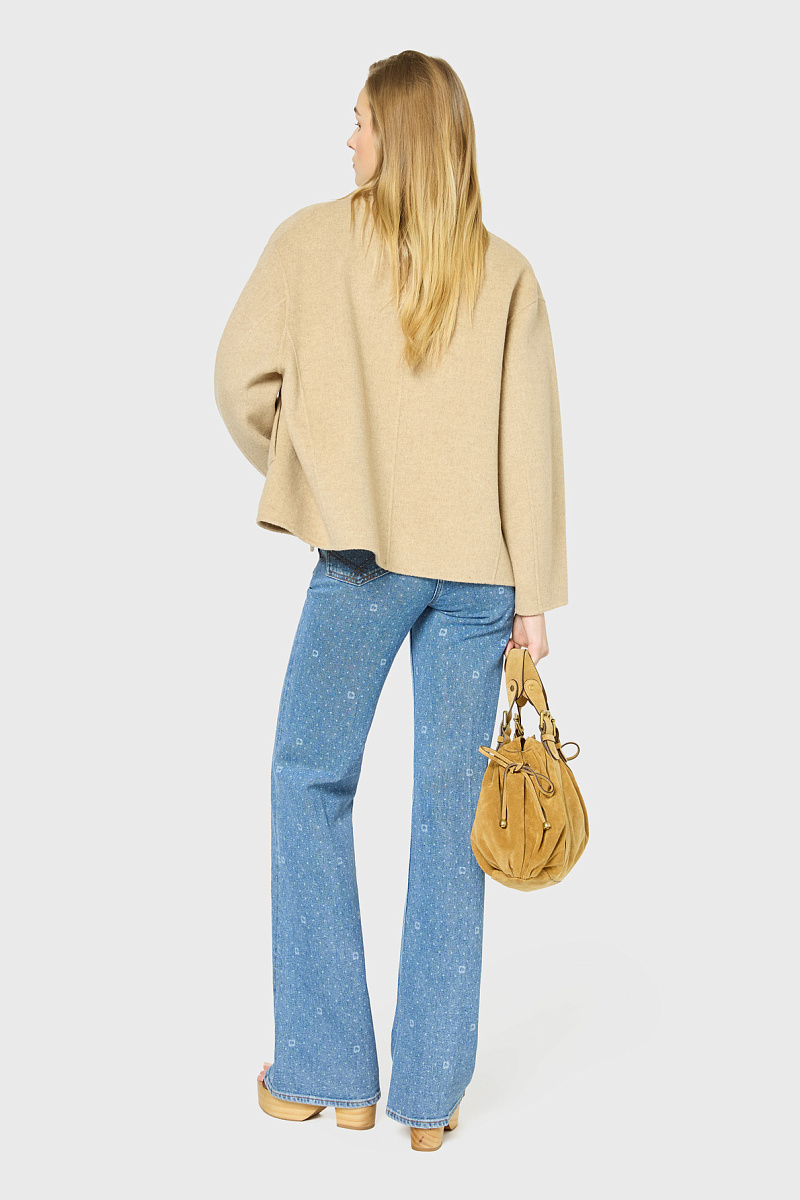 SIENNA - Укороченное пальто из смесовой шерсти