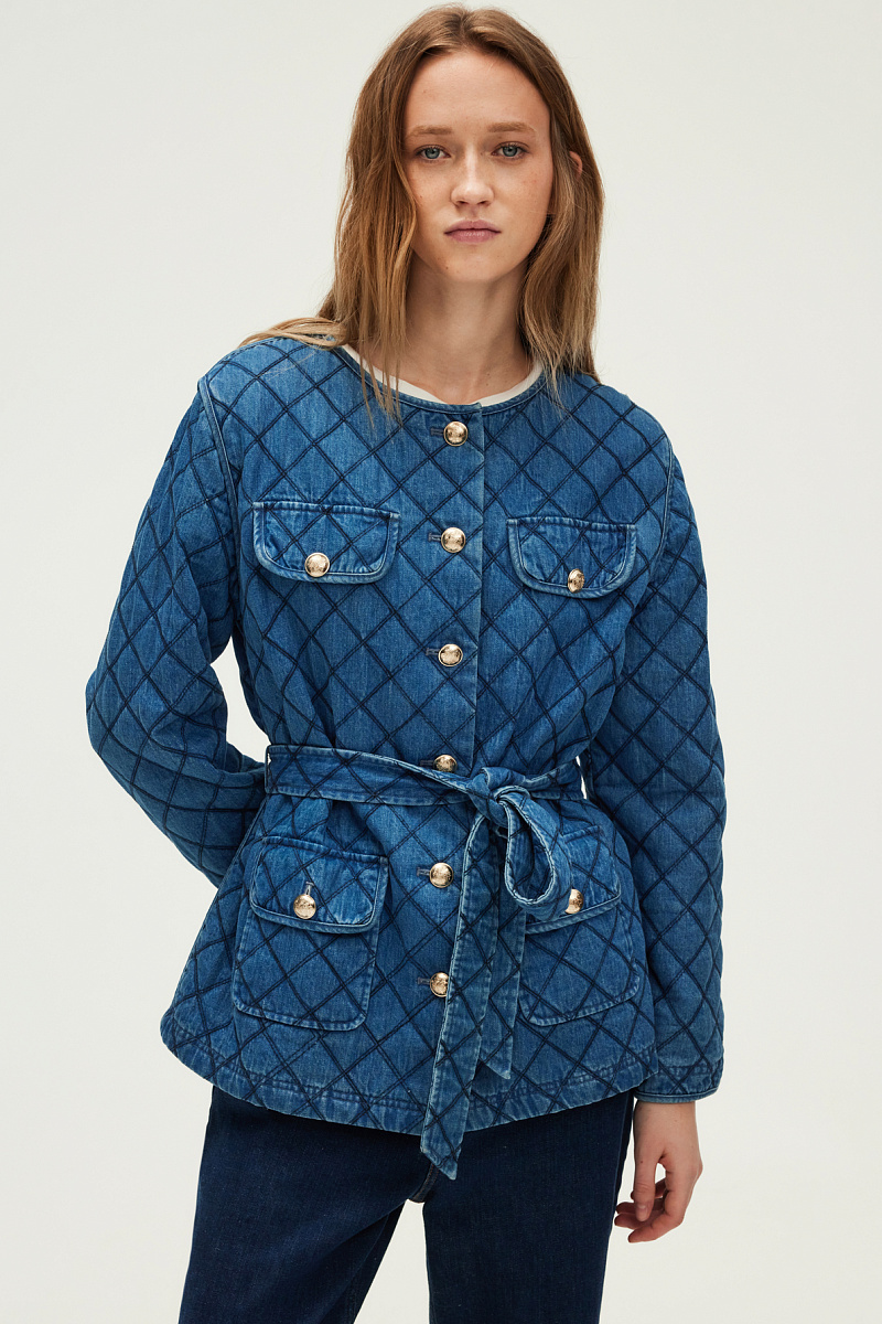 Джинсовая куртка из 100% хлопка