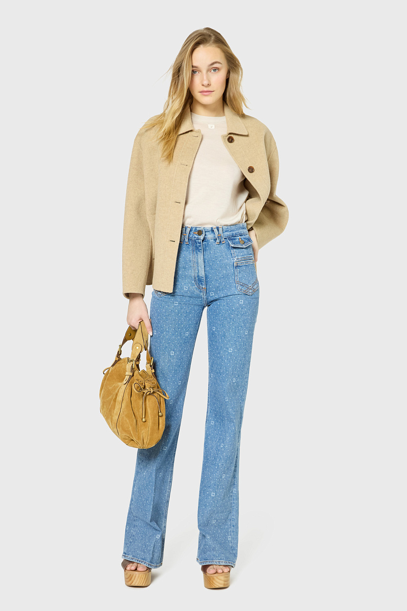 SIENNA - Укороченное пальто из смесовой шерсти