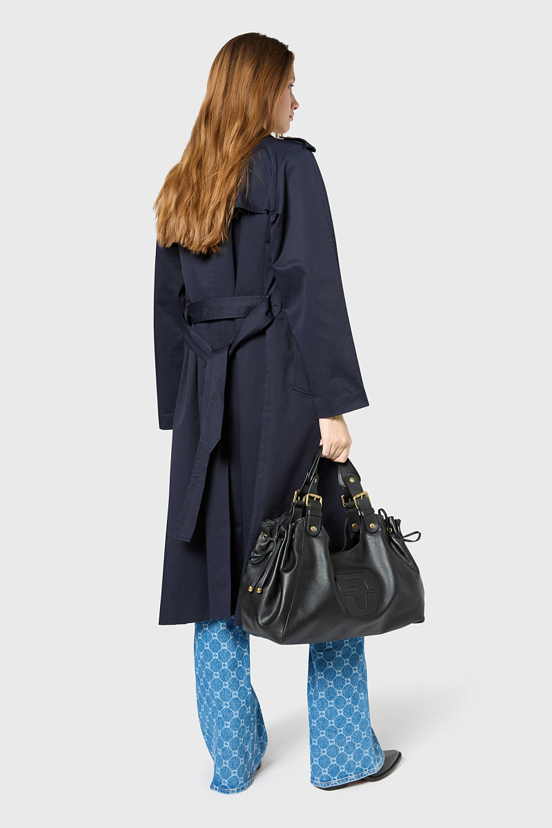 SERGE - Тренч с золотистыми пуговицами