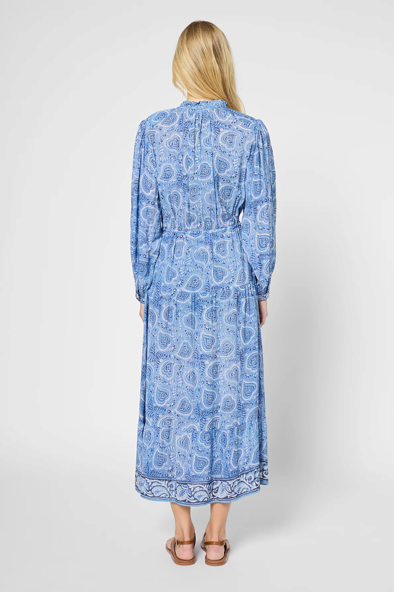 Платье из 100% вискозы с цветочным принтом