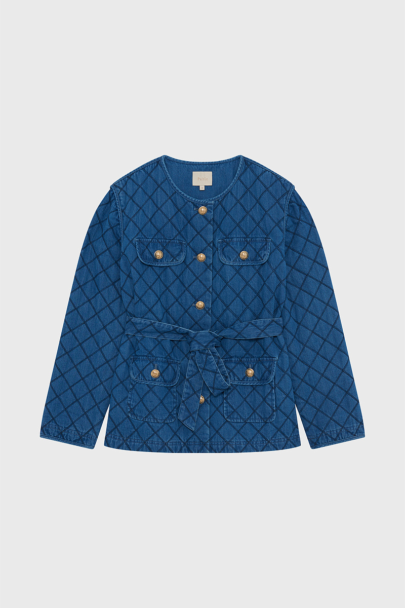 Джинсовая куртка из 100% хлопка