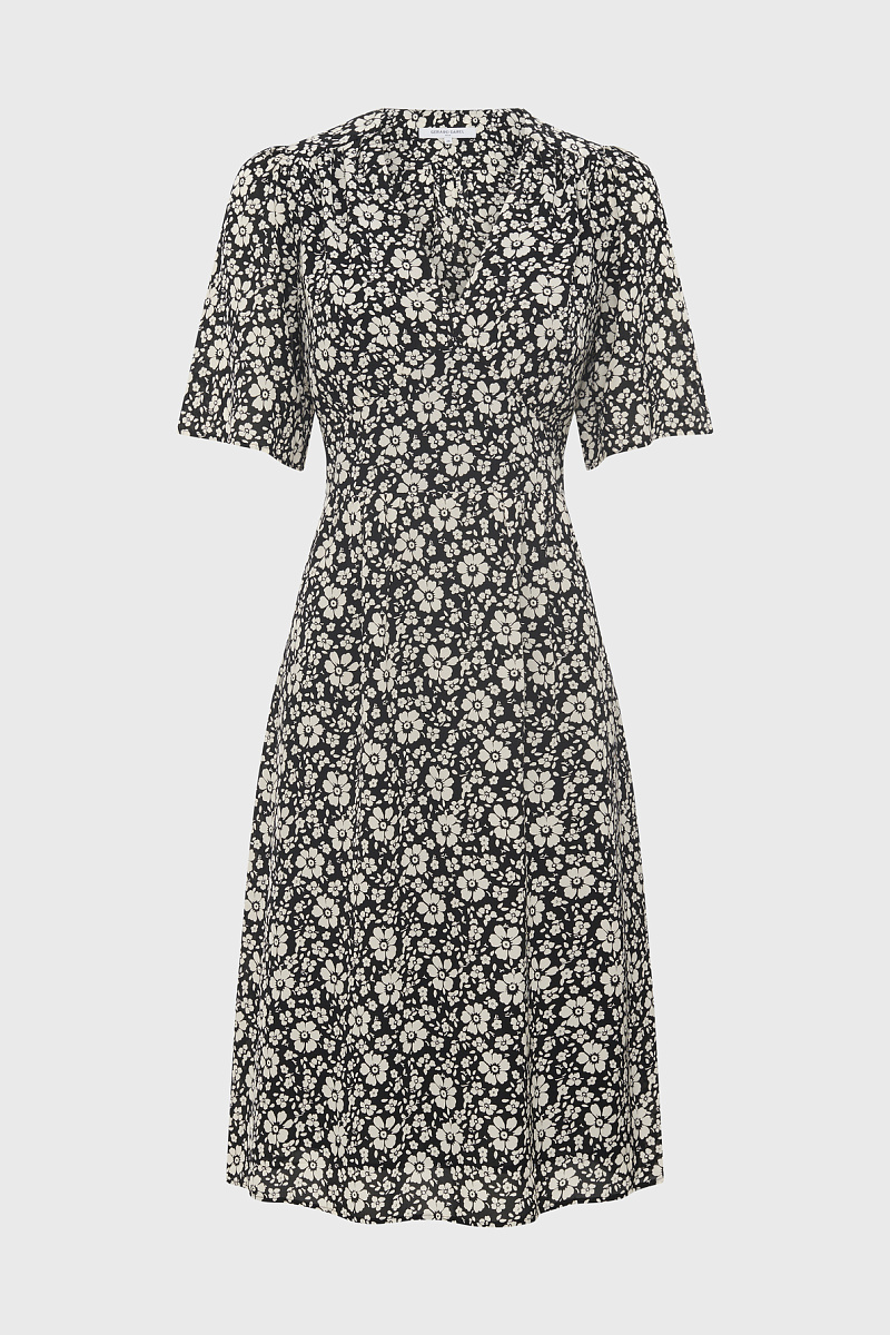 PAGET - Мини-платье с цветочным принтом
